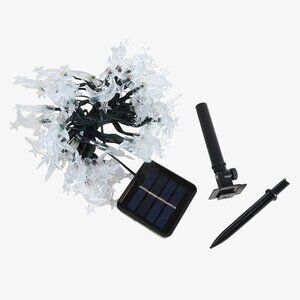 Moon and Stars LED Solar String Lights